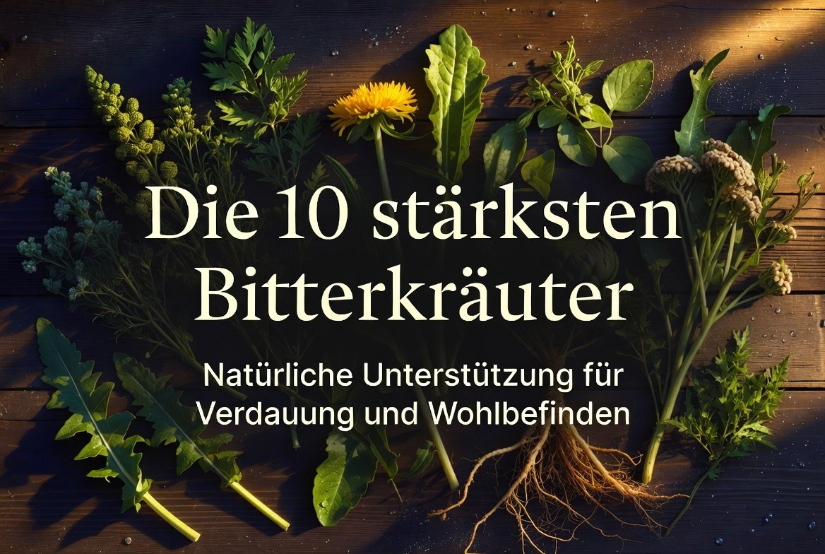 Die 10 stärksten Bitterkräuter